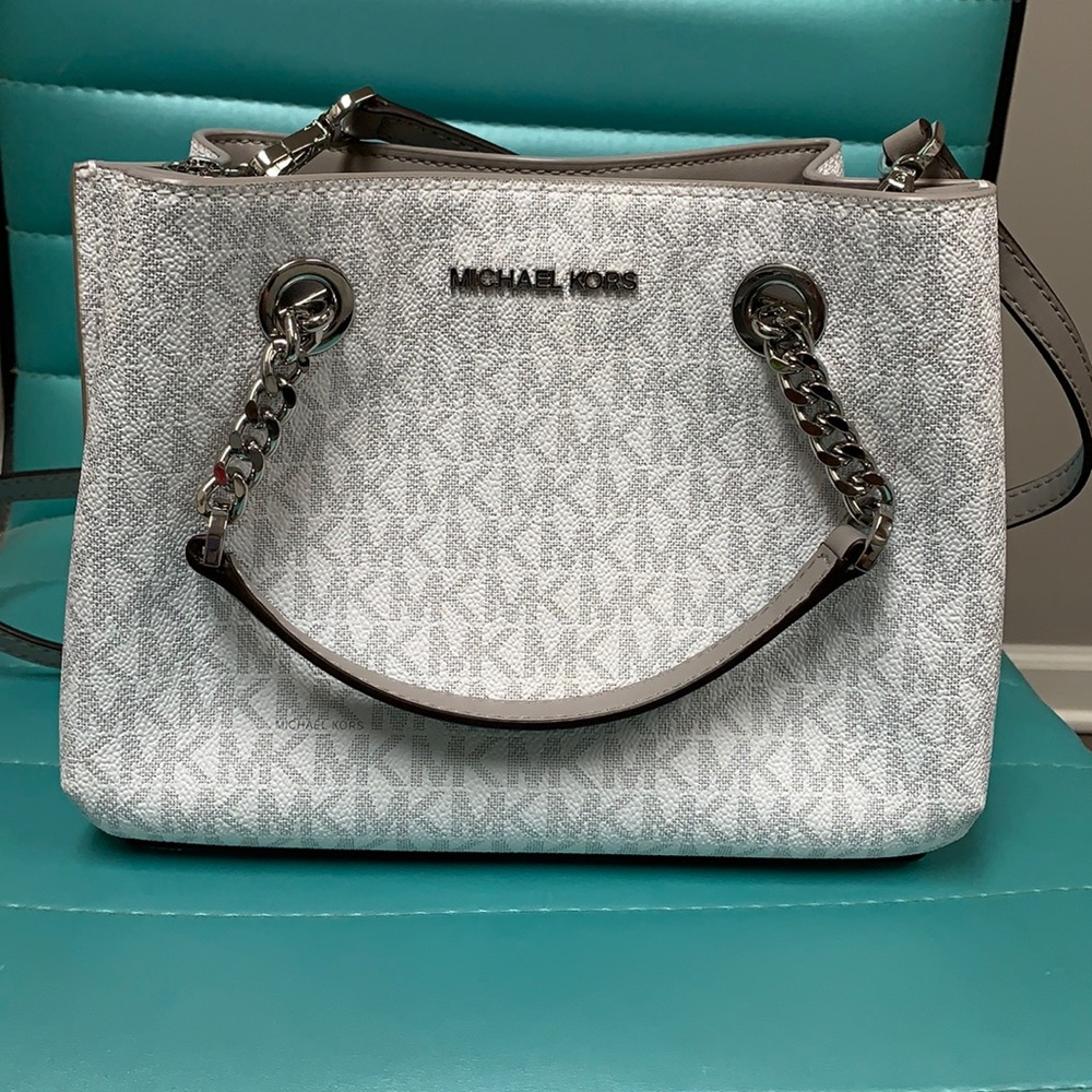 MICHAEL KORS TEAGEN MESSENGER SMALL CROSSBODY BAG